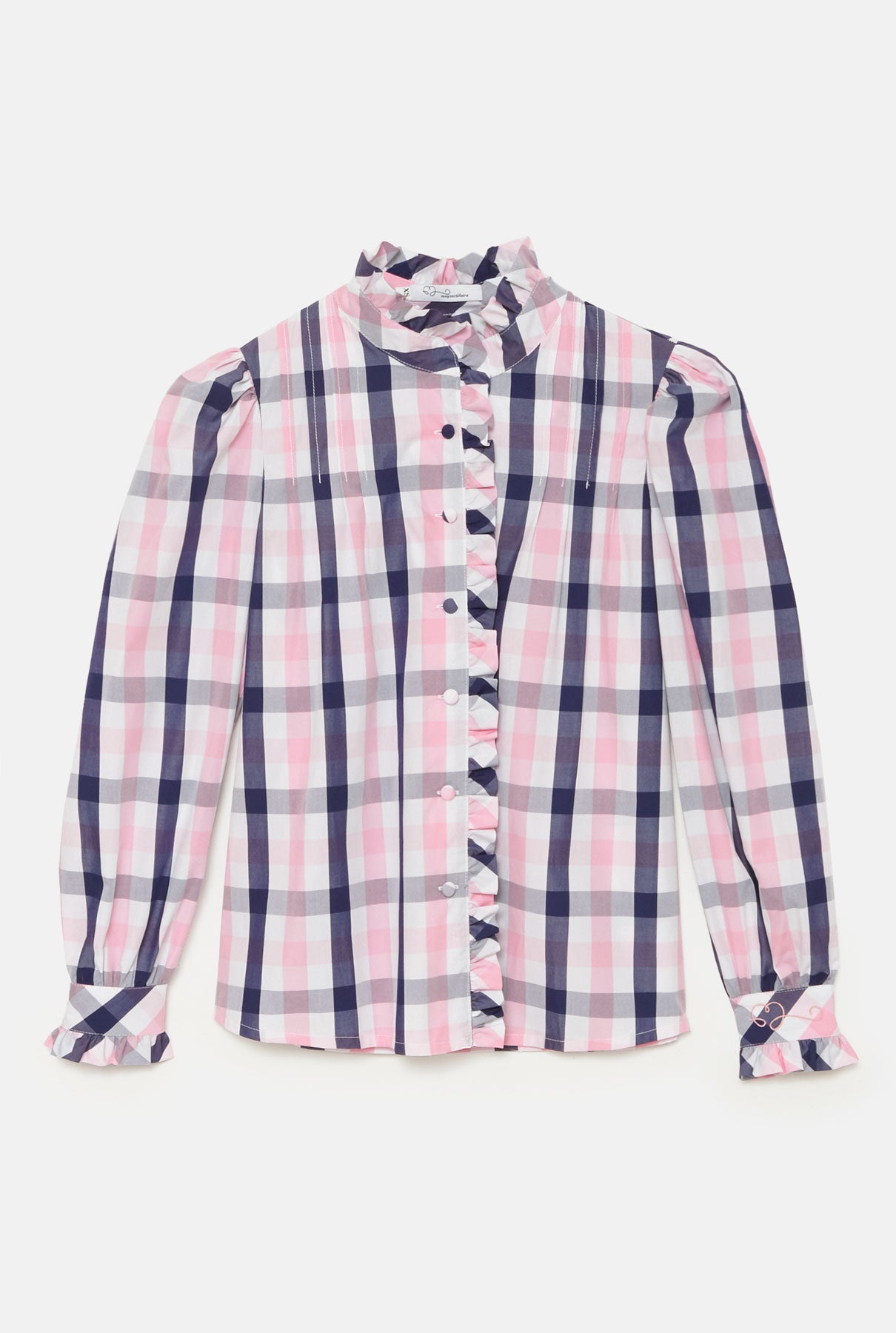 CAMISA VIOLET AZUL - ROSA