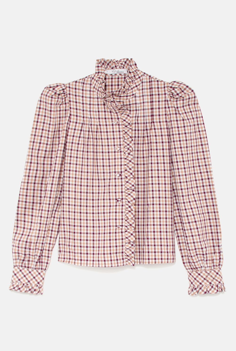 CAMISA VIOLET CAMEL -
BURDEOS