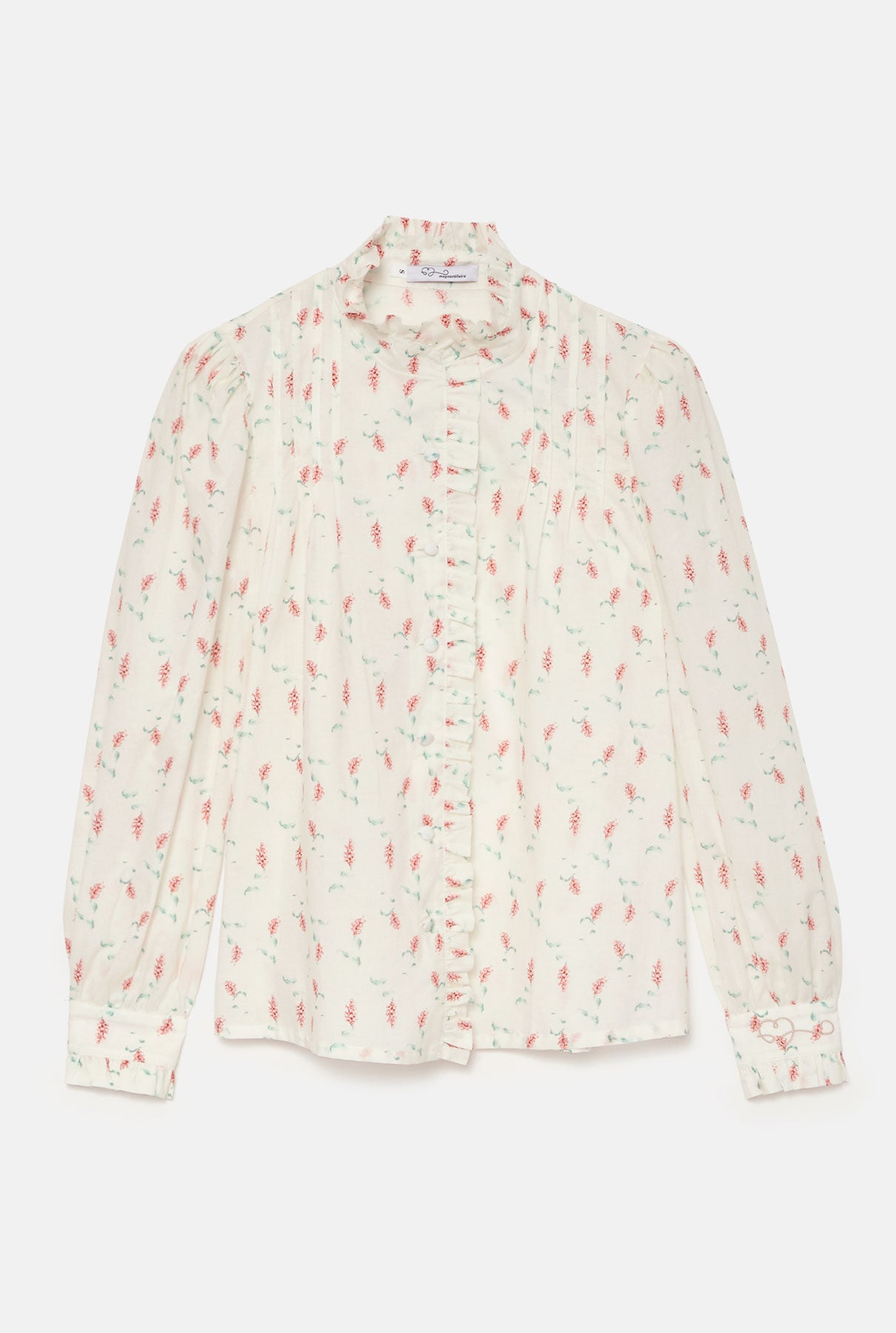 CAMISA VIOLET FLORES Y
RAMAS