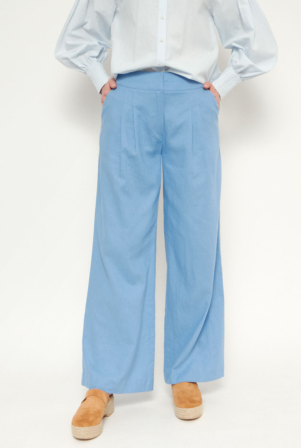 PANTALÓN NUEVO DUQUE CELESTE