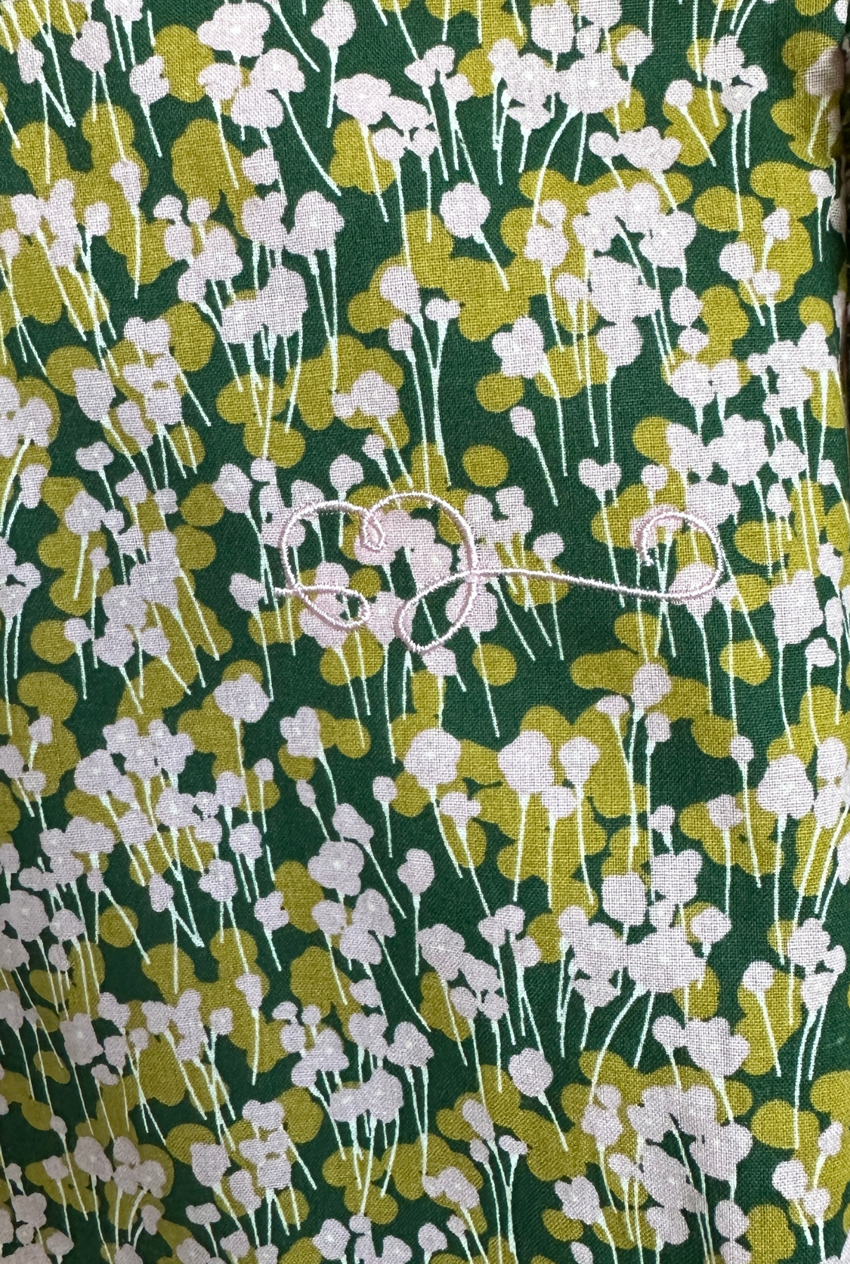 VESTIDO DENIZ VICHY NEGRO