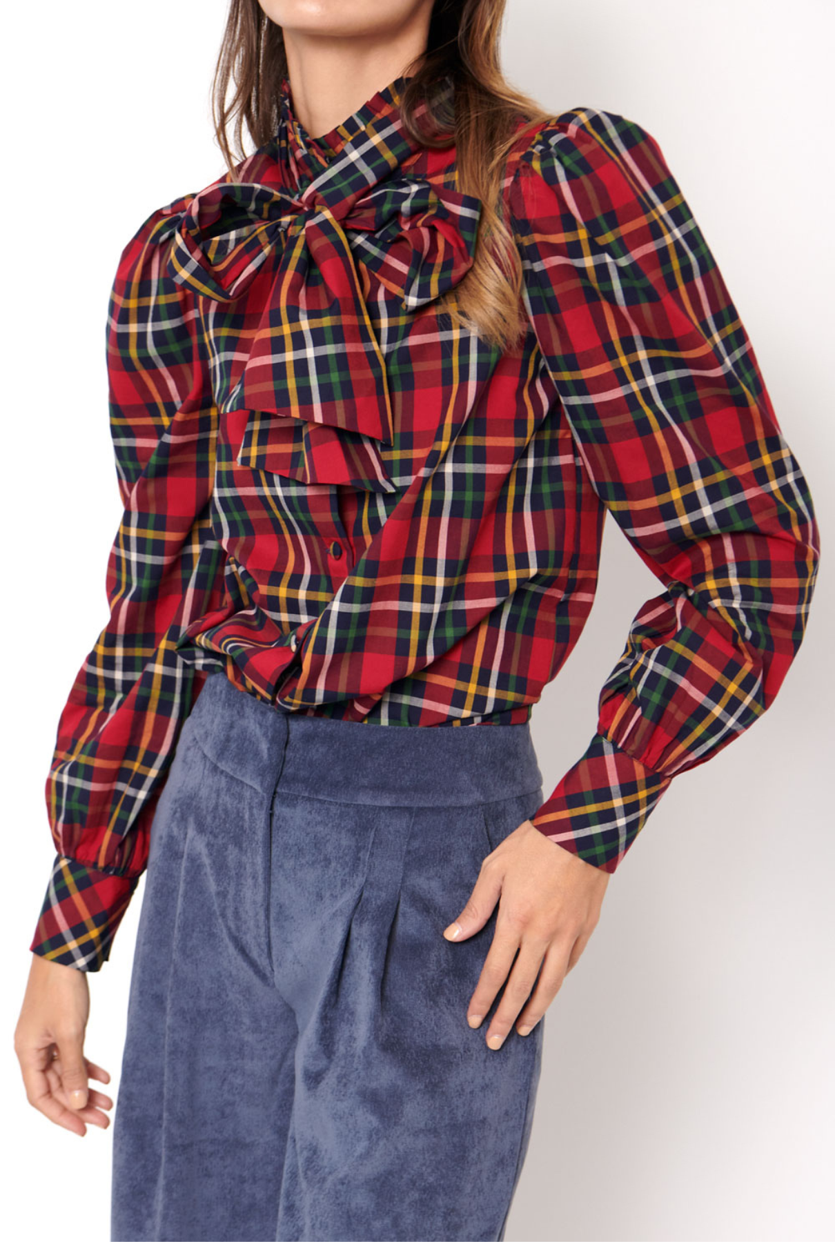 CAMISA DIANA CUADROS