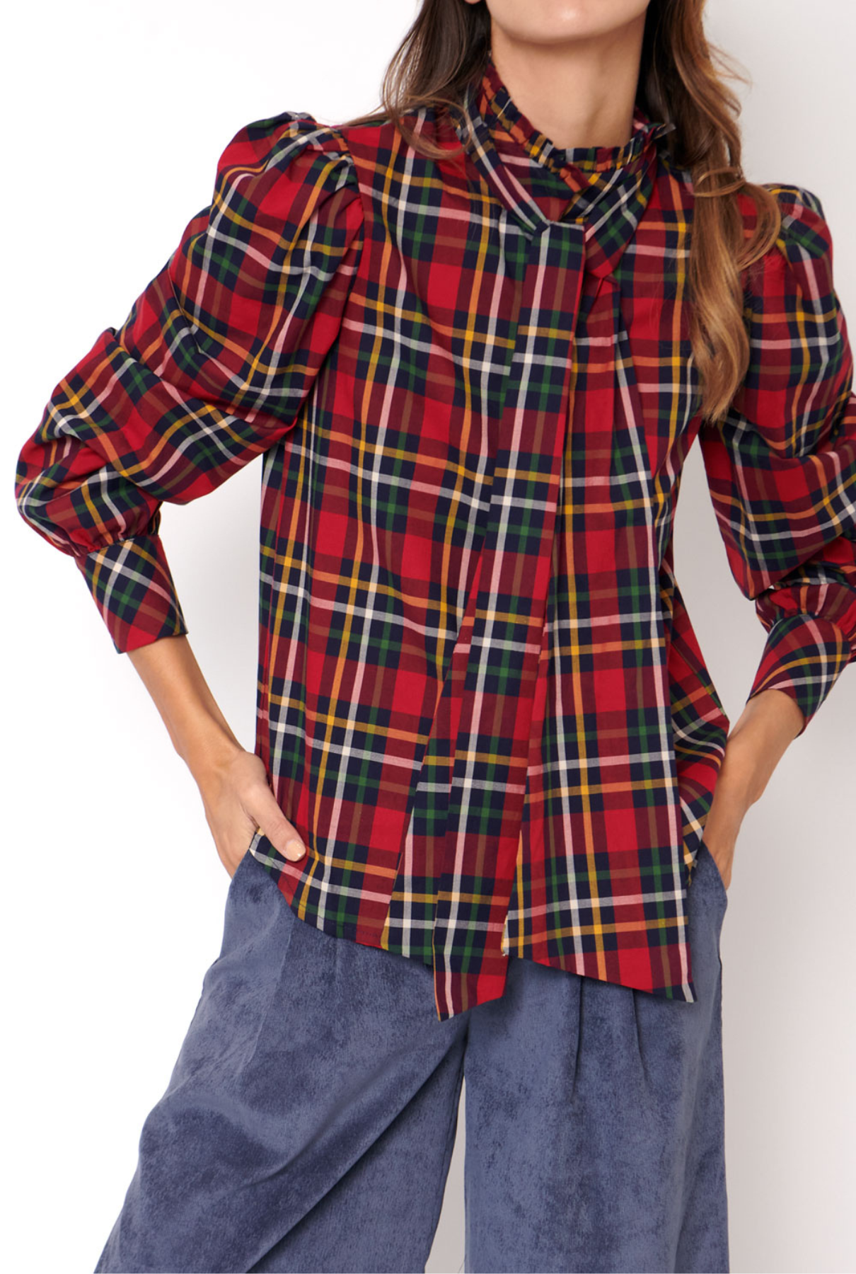 CAMISA DIANA CUADROS