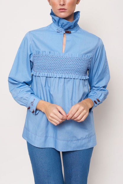 BLUSA LAURA AZUL