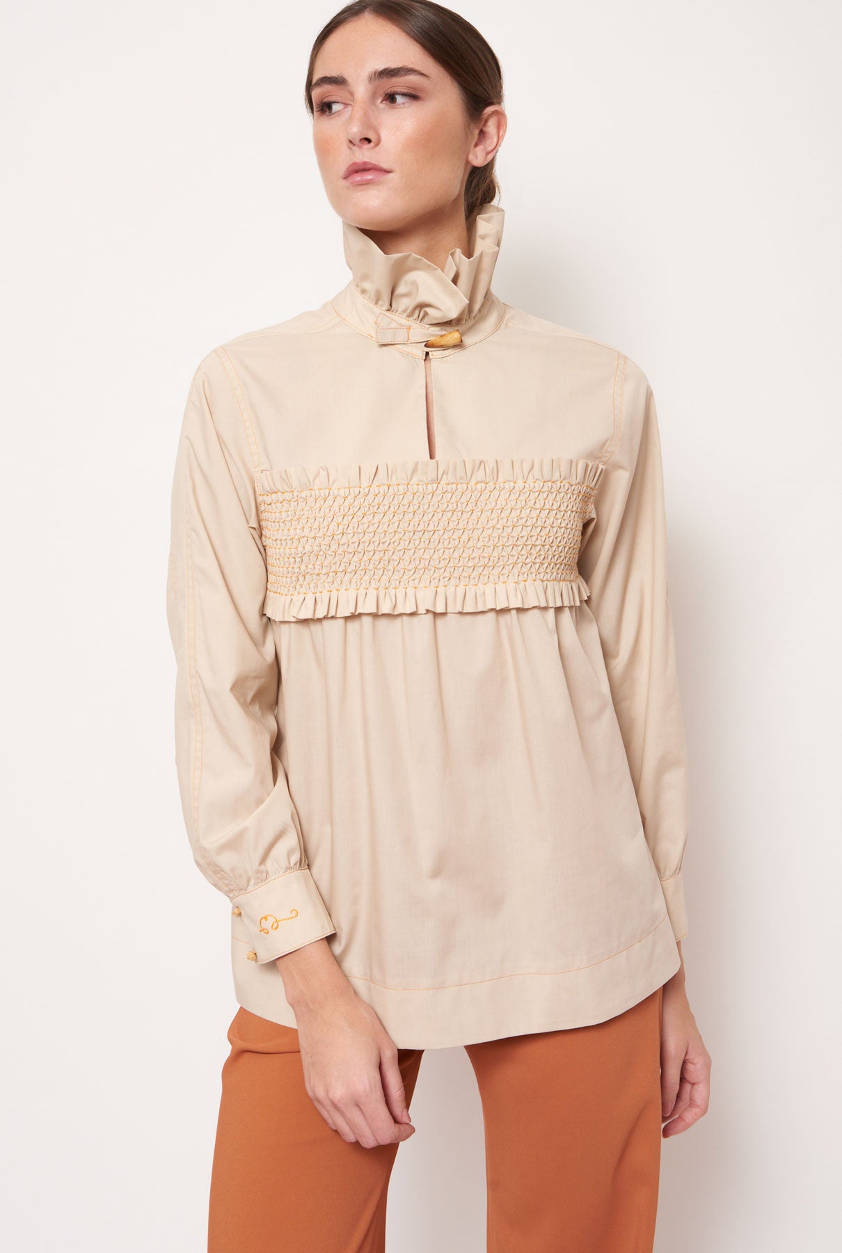 BLUSA LAURA BEIGE